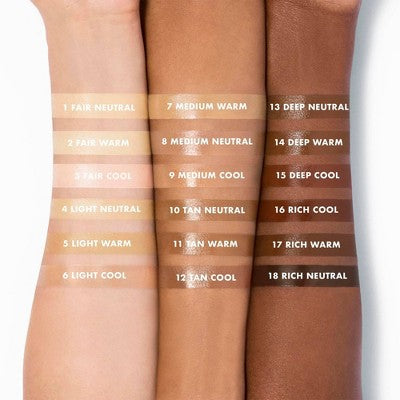 e.l.f. Halo Glow Skin Tint Foundation Mineral SPF 50 8 Medium Neutral 1 fl oz - Missing Box