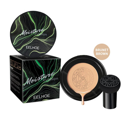 EELHOE Air Cushion BB Cream Face Base Makeup Natural Moisturizing Foundation Concealer Liqiud Foundation Mushroom Head BB Cream